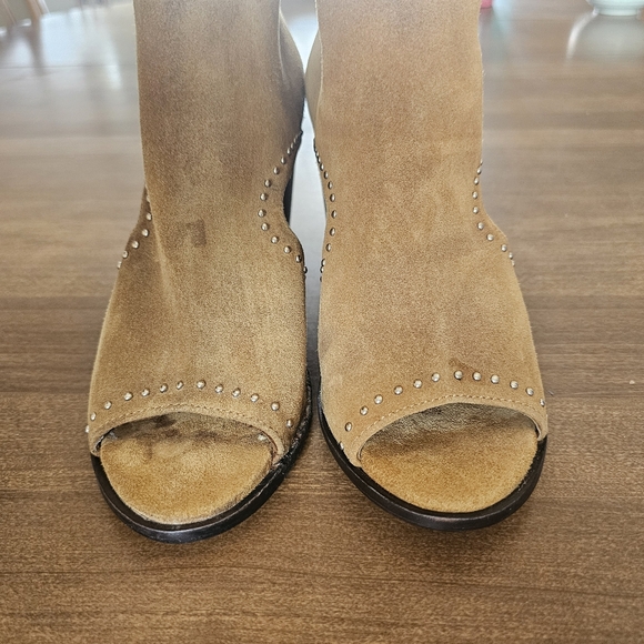 ARIAT TWO24 OPEN TOED/BOOTIES SANDALS SZ 7.5B - Picture 2 of 12